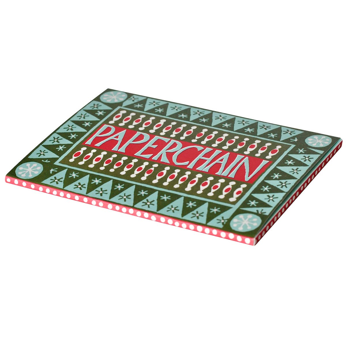 Green + Red Paperchain