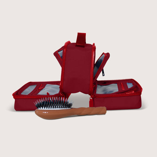 The Toiletry Bag By Cincha In Cherry