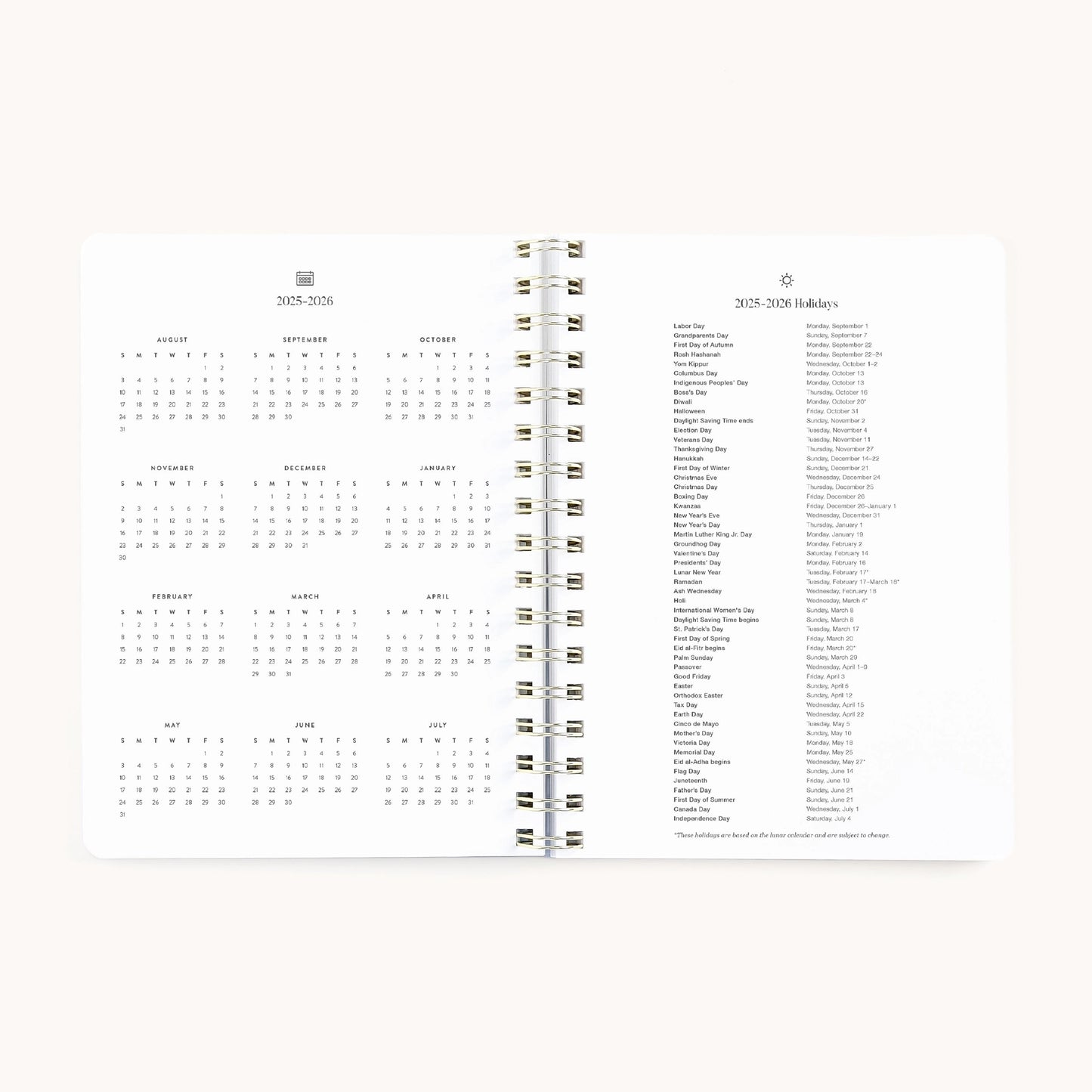 Emily Ley 2025-2026 Softcover Weekly Simplified Planner