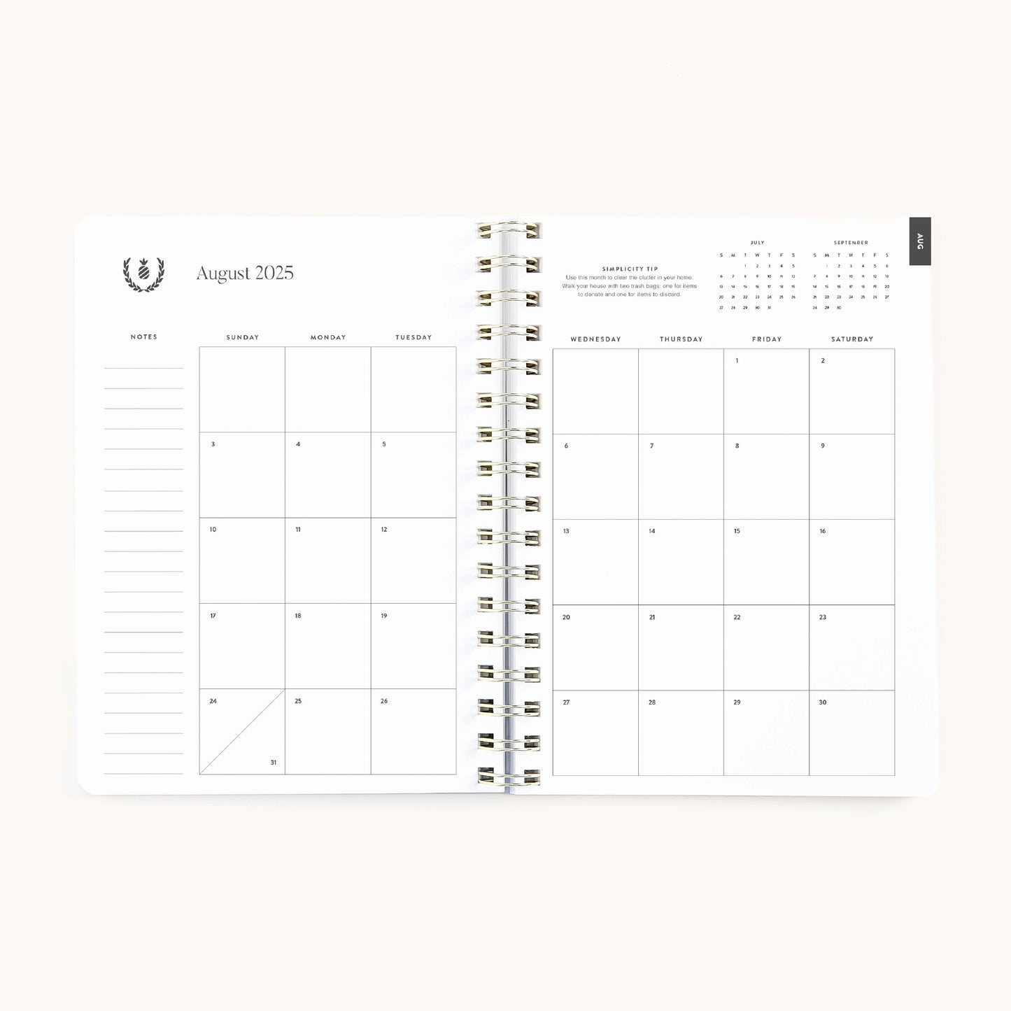 Emily Ley 2025-2026 Softcover Weekly Simplified Planner