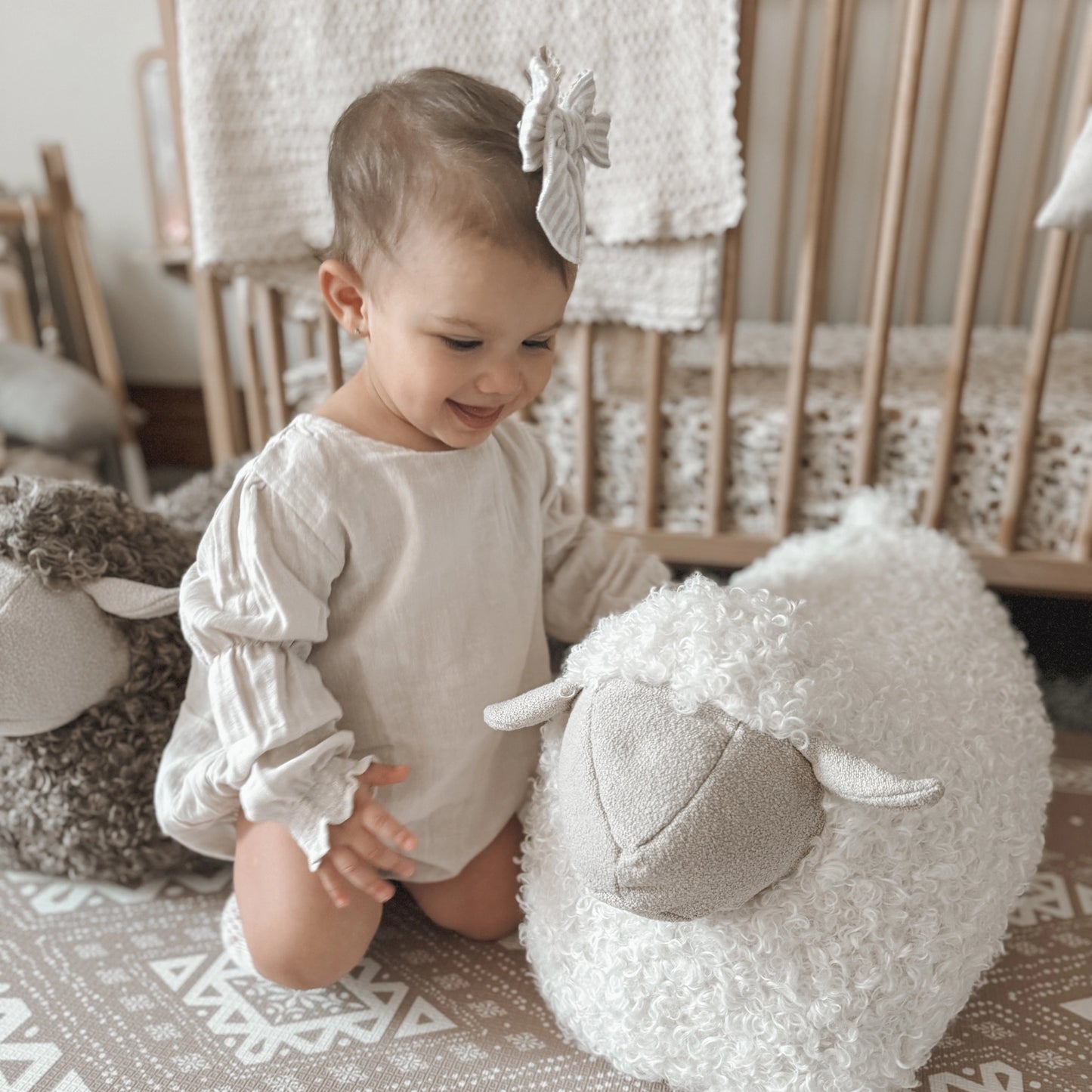 Baa Baa Sheep Pouff