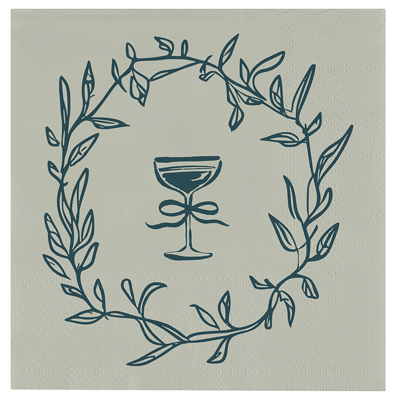 Champagne Coupe Cocktail Napkins