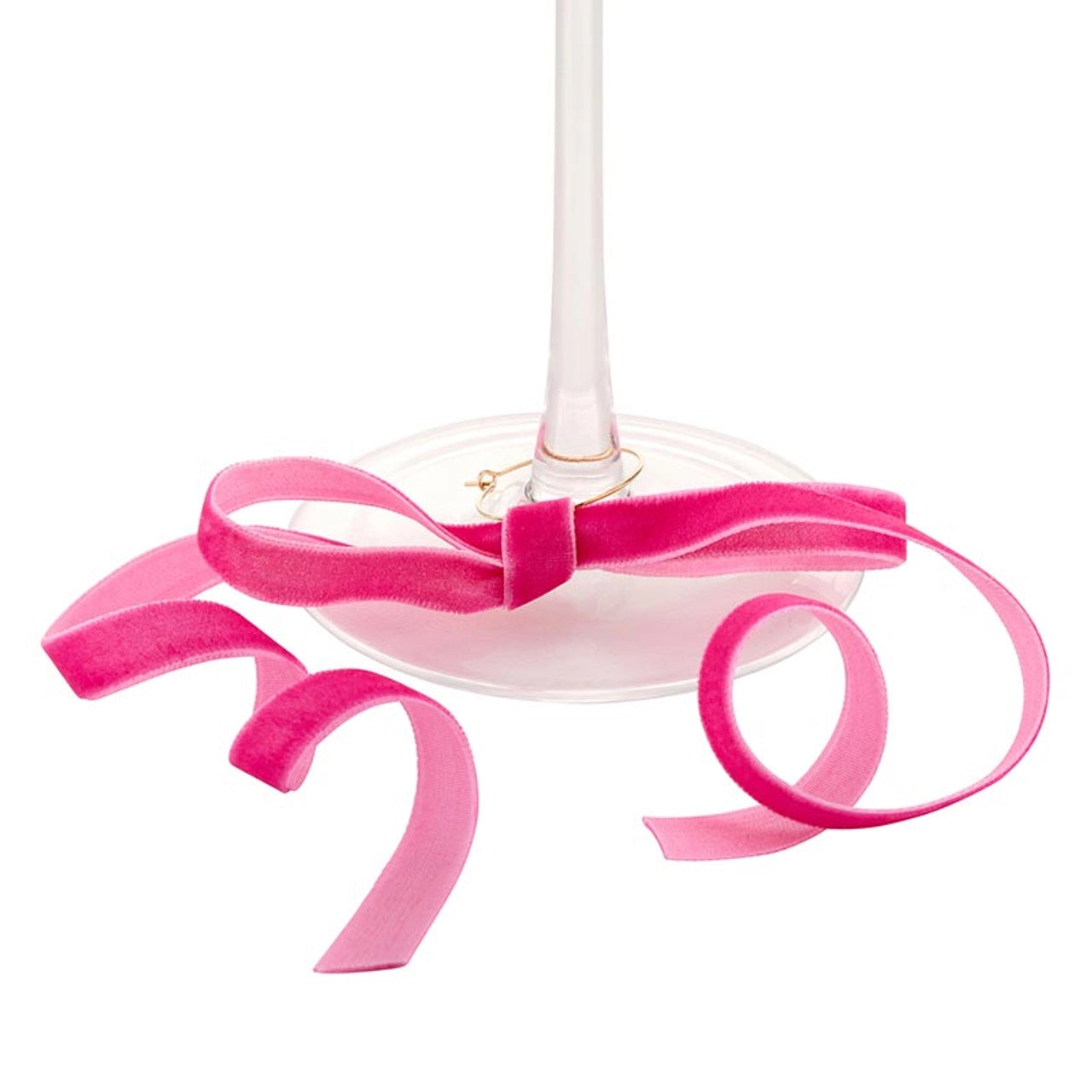 Velvet Bow Wine Charms