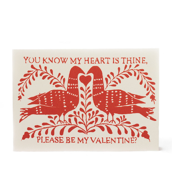 Card Be My Valentine