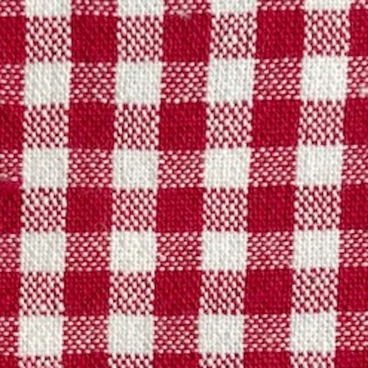 Red Gingham Dog Squeaky Toy