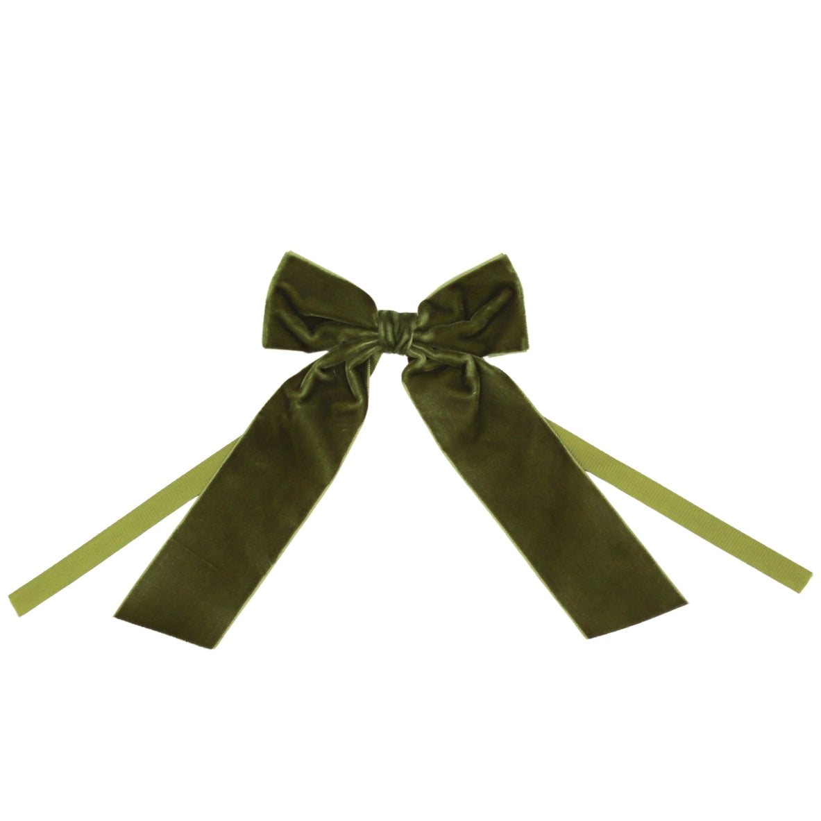 Forest Green Velvet Napkin Bow Tie