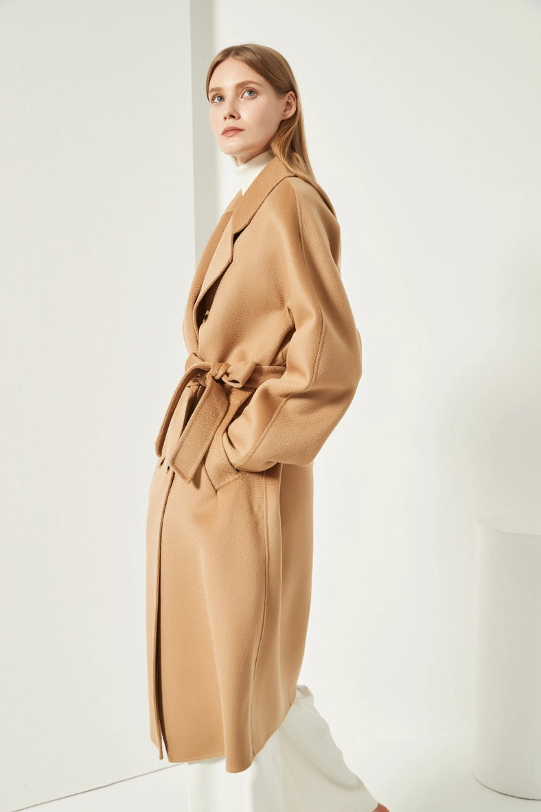 Double Breasted Cashmere Coat