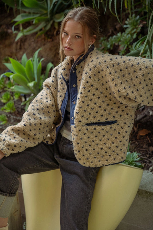 Dotty Fleece Jacket