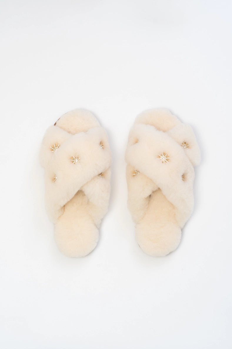 Sheepskin Fancy Slippers