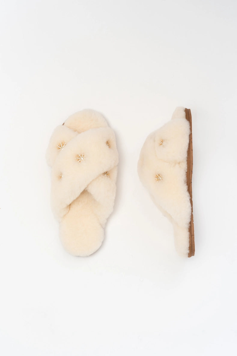 Sheepskin Fancy Slippers