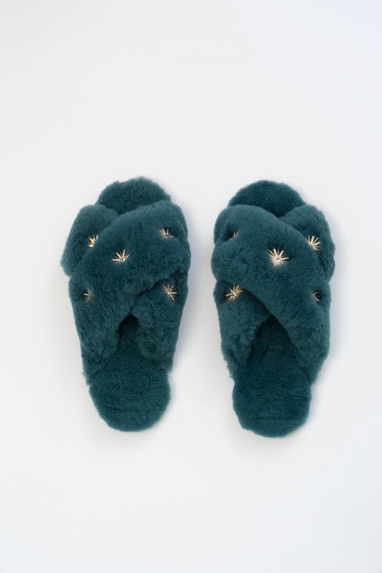 Sheepskin Fancy Slippers