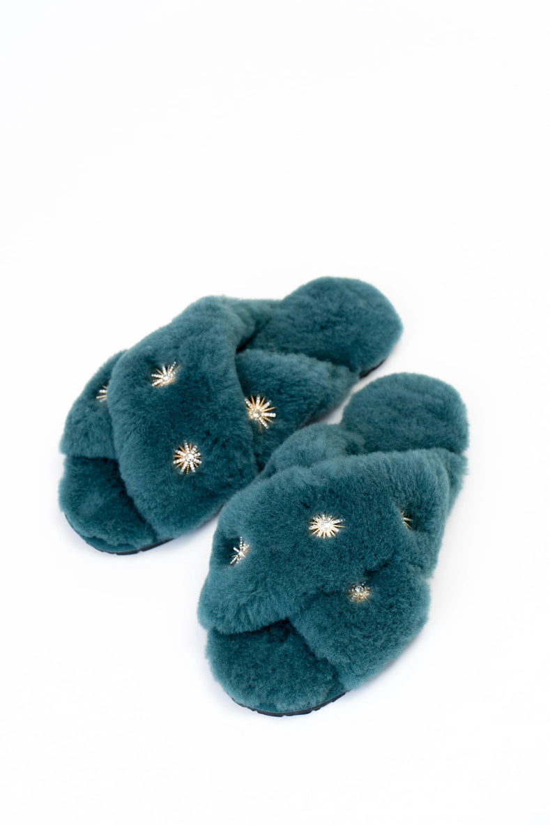 Sheepskin Fancy Slippers