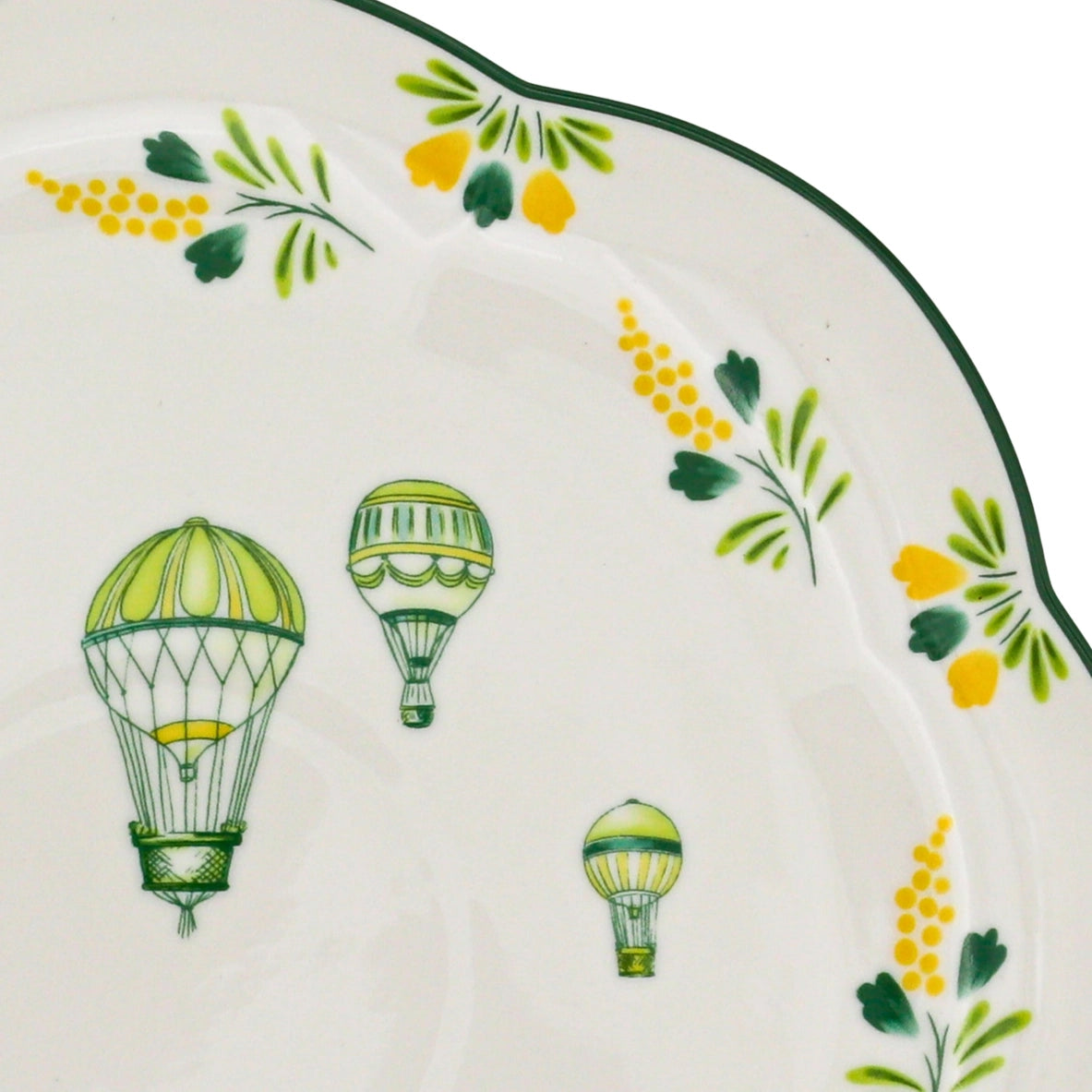 Valensole Lavender Scalloped Dinner Plate