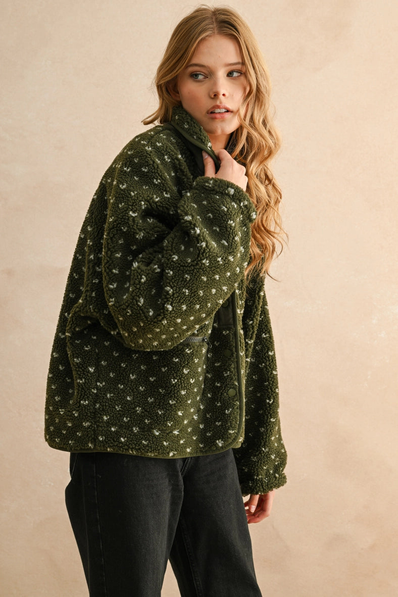 Dotty Fleece Jacket