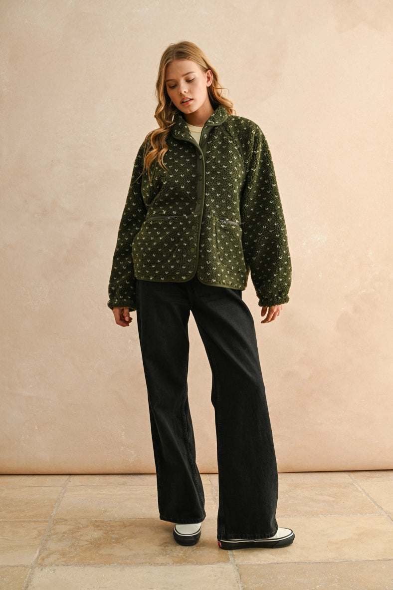 Dotty Fleece Jacket