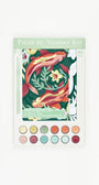 Koi Fish in Pond Paint-by-Number Kit