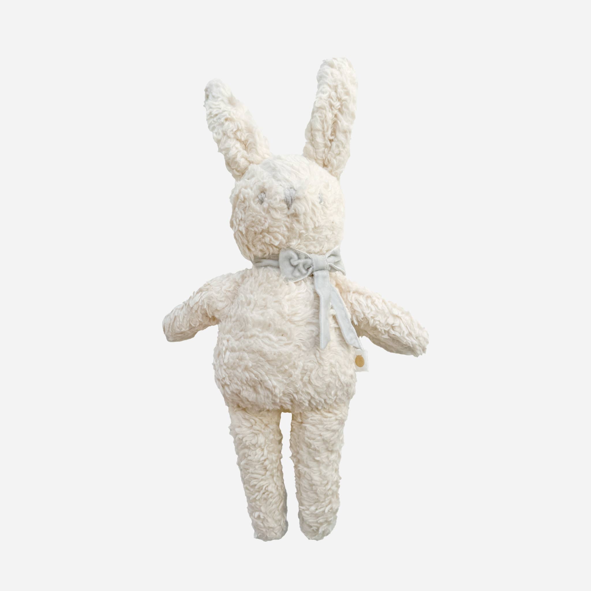 Charlie Bunny Grey Bow Lovie