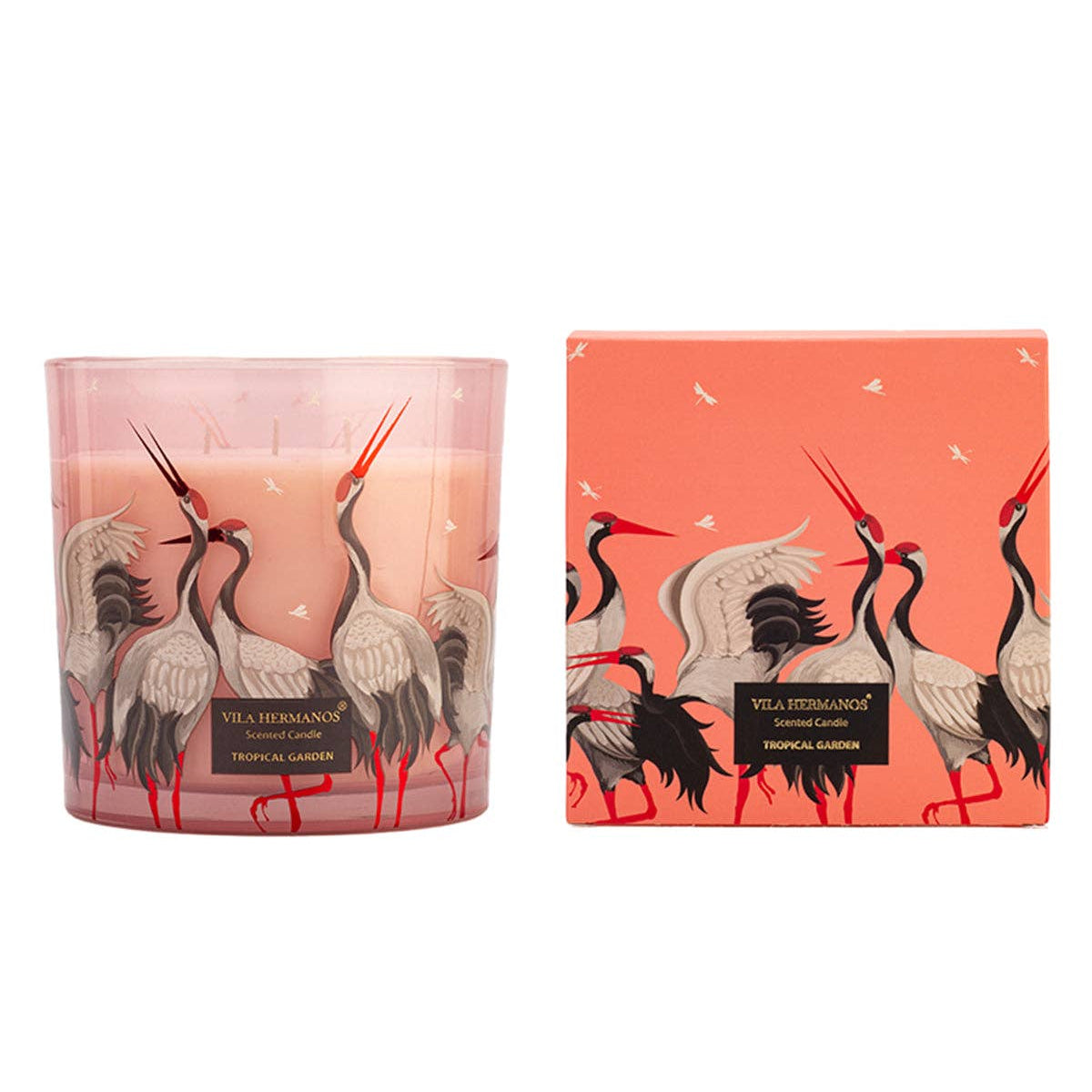 Jungletopia Flamingo Pink Candle -  Small
