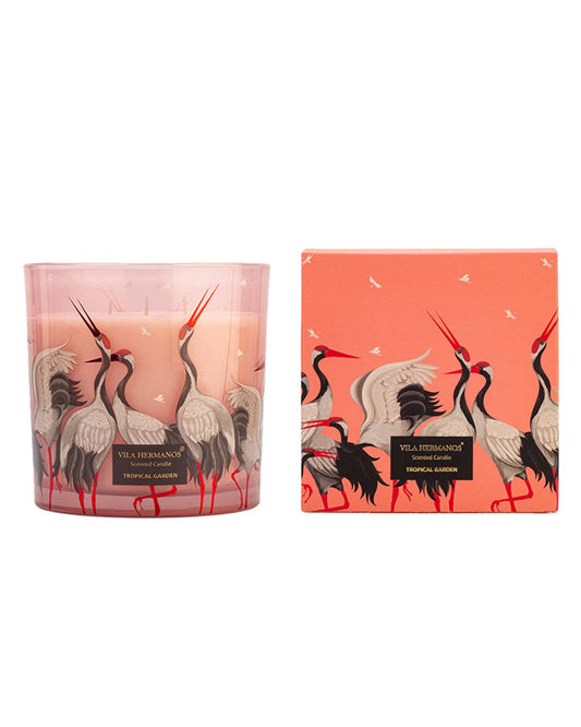 Jungletopia Flamingo Pink Candle -  Small