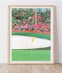 The Masters "Sunday Pin" At Augusta National Print