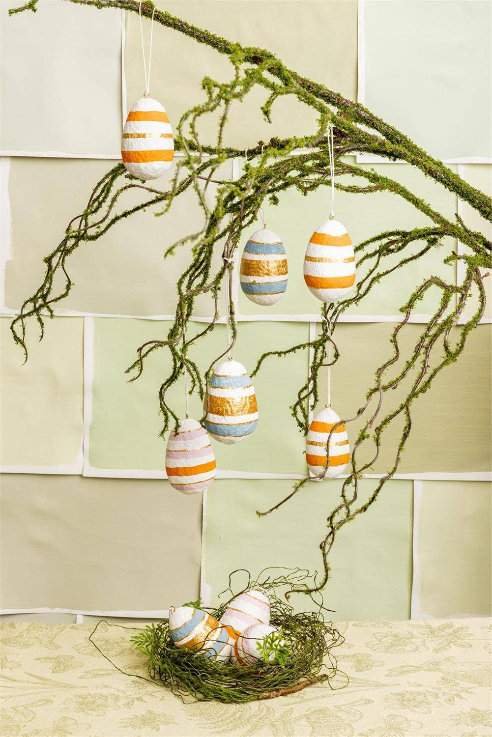 Papier Mache Easter Eggs