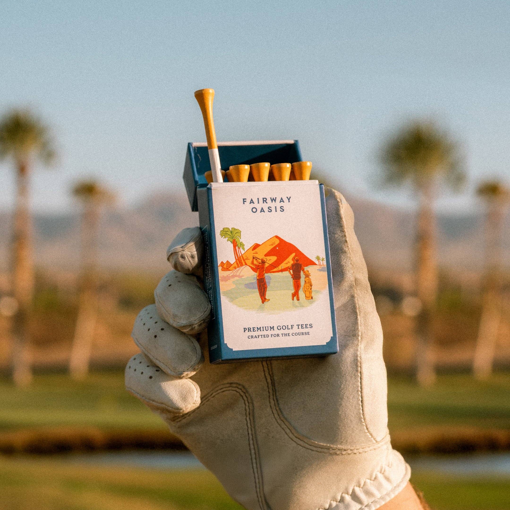 Fairway Oasis Reusable Golf Tee Holder