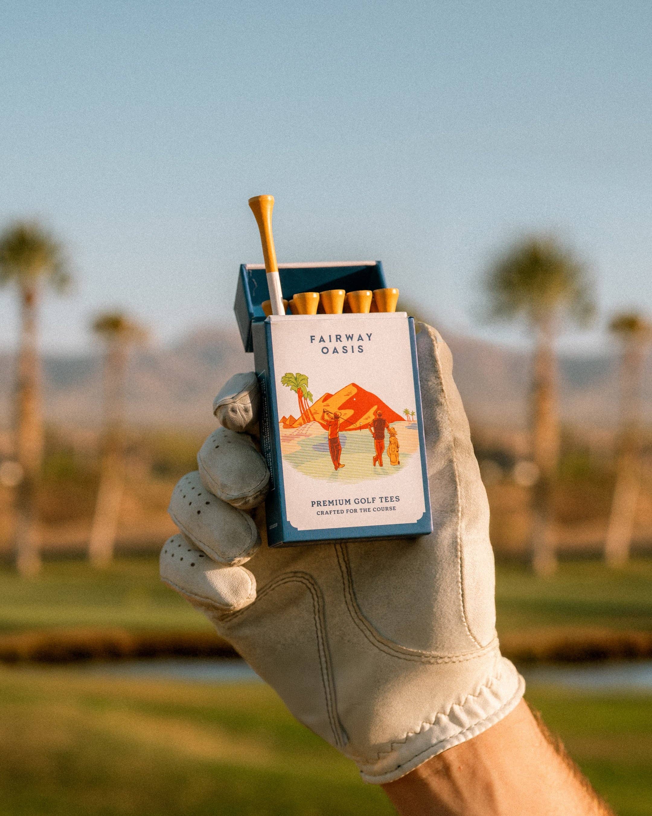 Fairway Oasis Reusable Golf Tee Holder