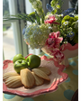 Pink & Red Rickrack Cake Plate