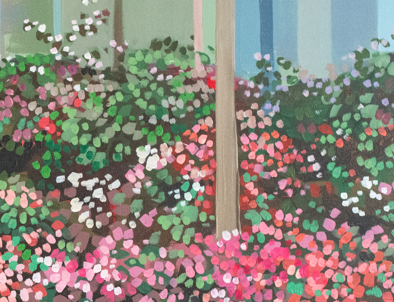 The Masters "Azalea Bed" At Augusta National Print