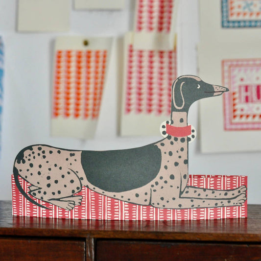 Giant Mantelpiece Menagerie Card: The Dog