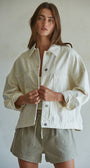 Off White Denim Jacket