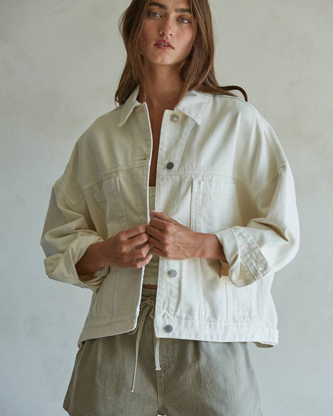 Off White Denim Jacket