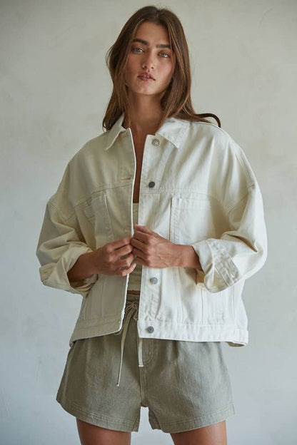 Off White Denim Jacket