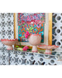 Pink & Red Rickrack Small Cachepot