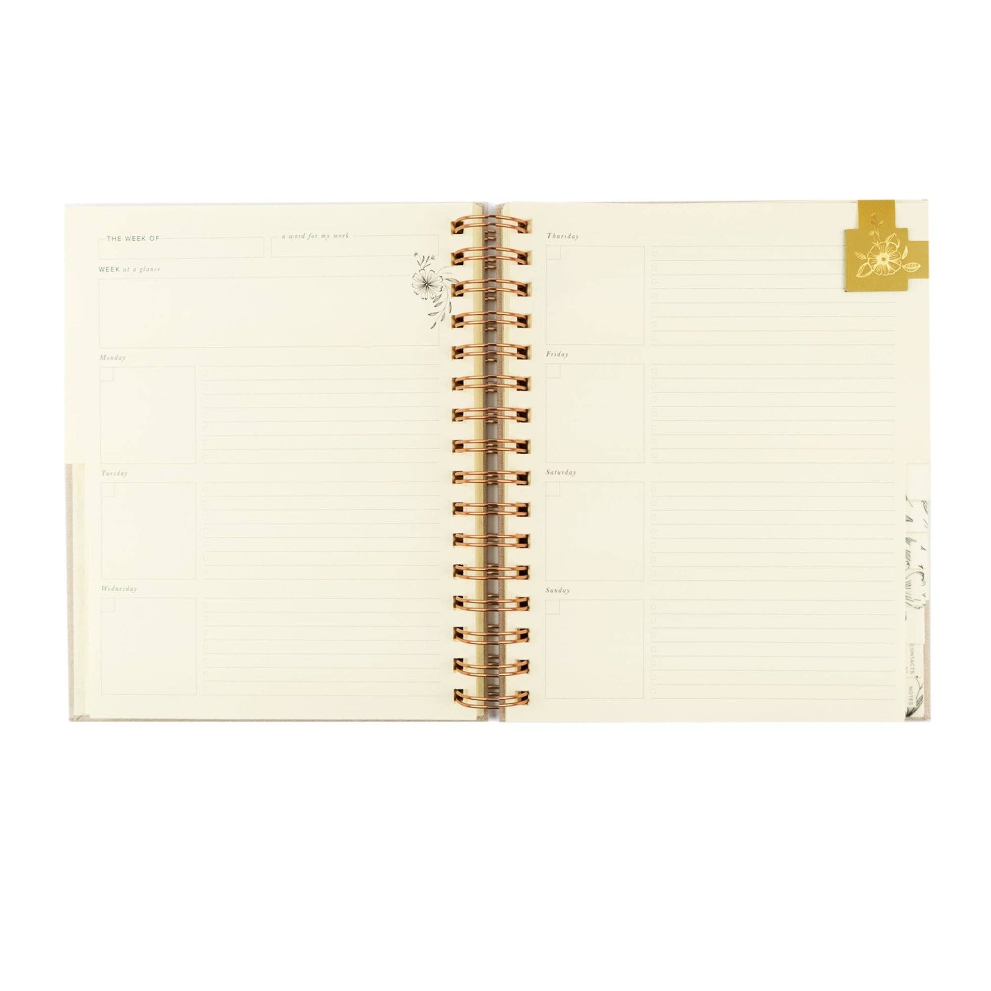 Magnolia Springs 12-Month Undated Planner