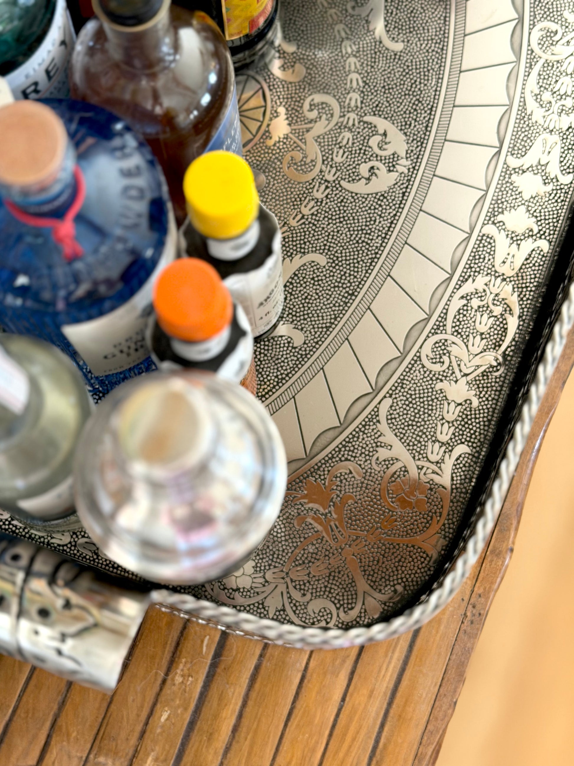 Small Silver Bar Tray