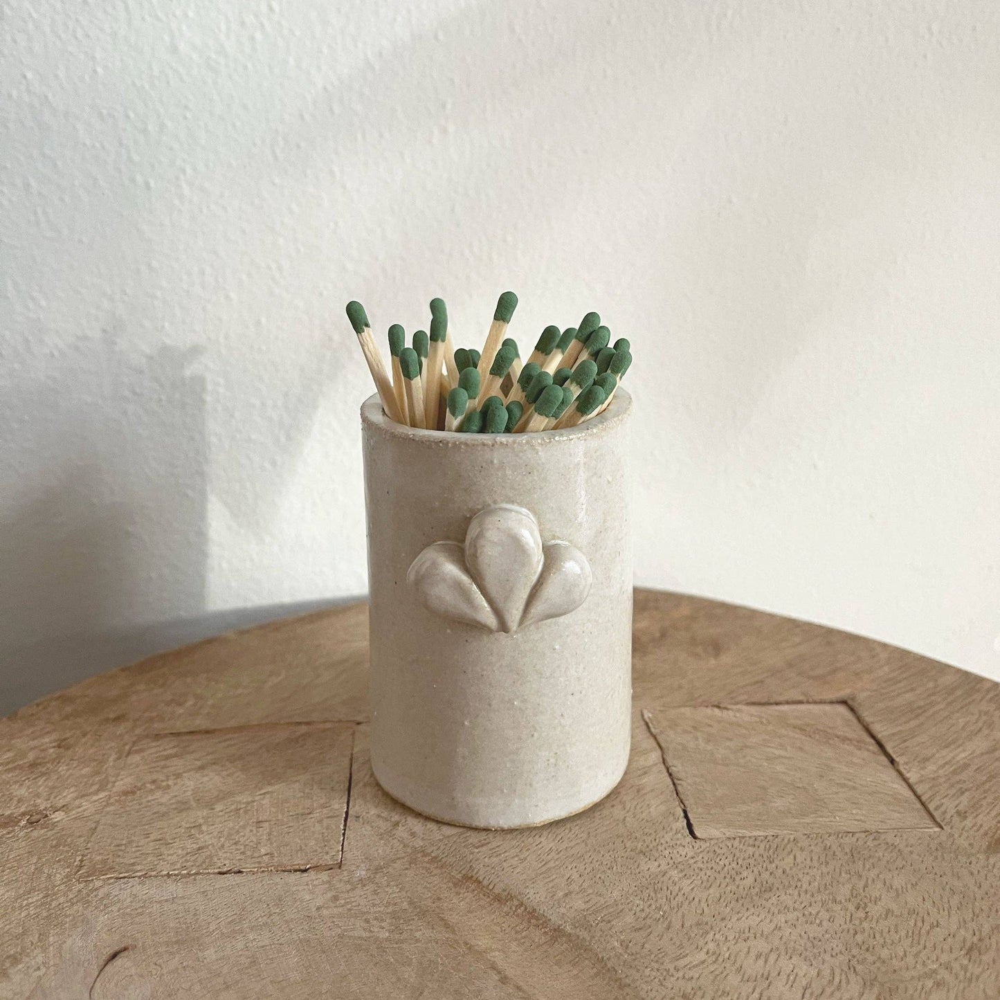 Stoneware Match Holders