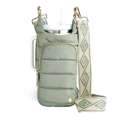 HydroBag® Sage Green with Sage and Tan Strap