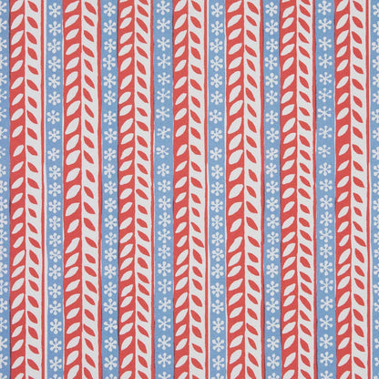 Merry Christmas Red and Blue Wrapping Paper