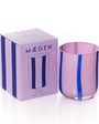 Atina Glassware - Lilac & Navy