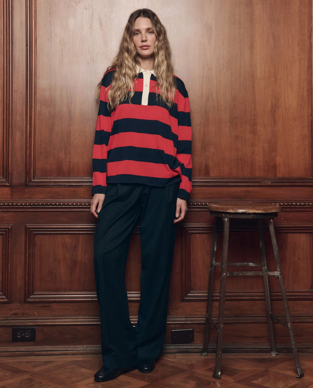 The Academy Polo Sweater.