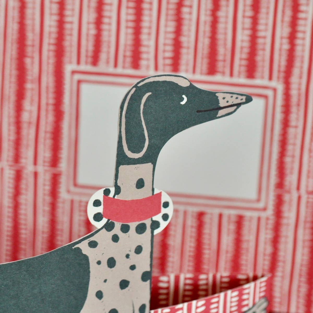 Giant Mantelpiece Menagerie Card: The Dog