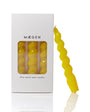 MÆGEN Spiral Taper Candles - Yellow