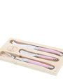 Jean Dubost Pink Cheese Spreader Set