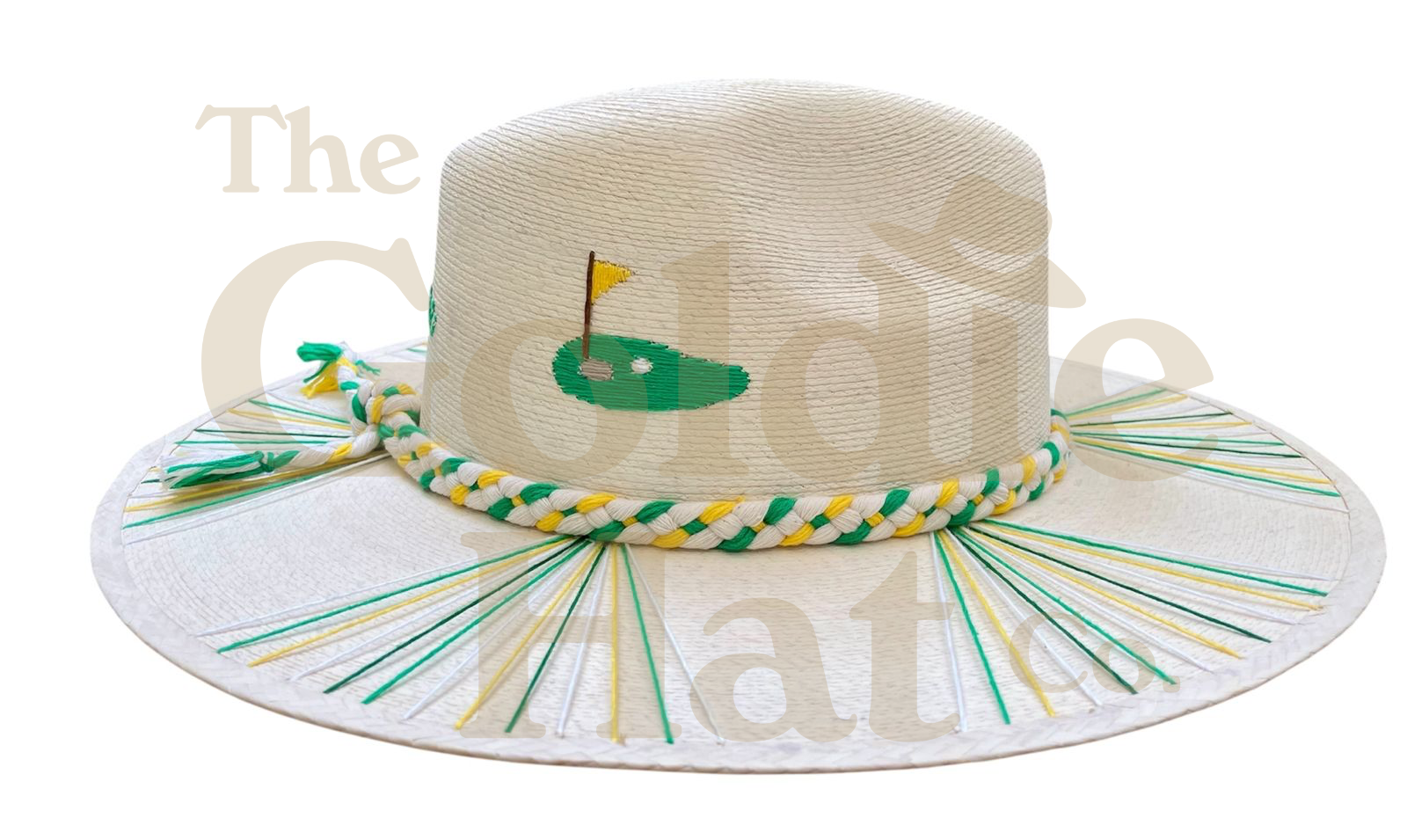 Hole in One Green Palm Hat