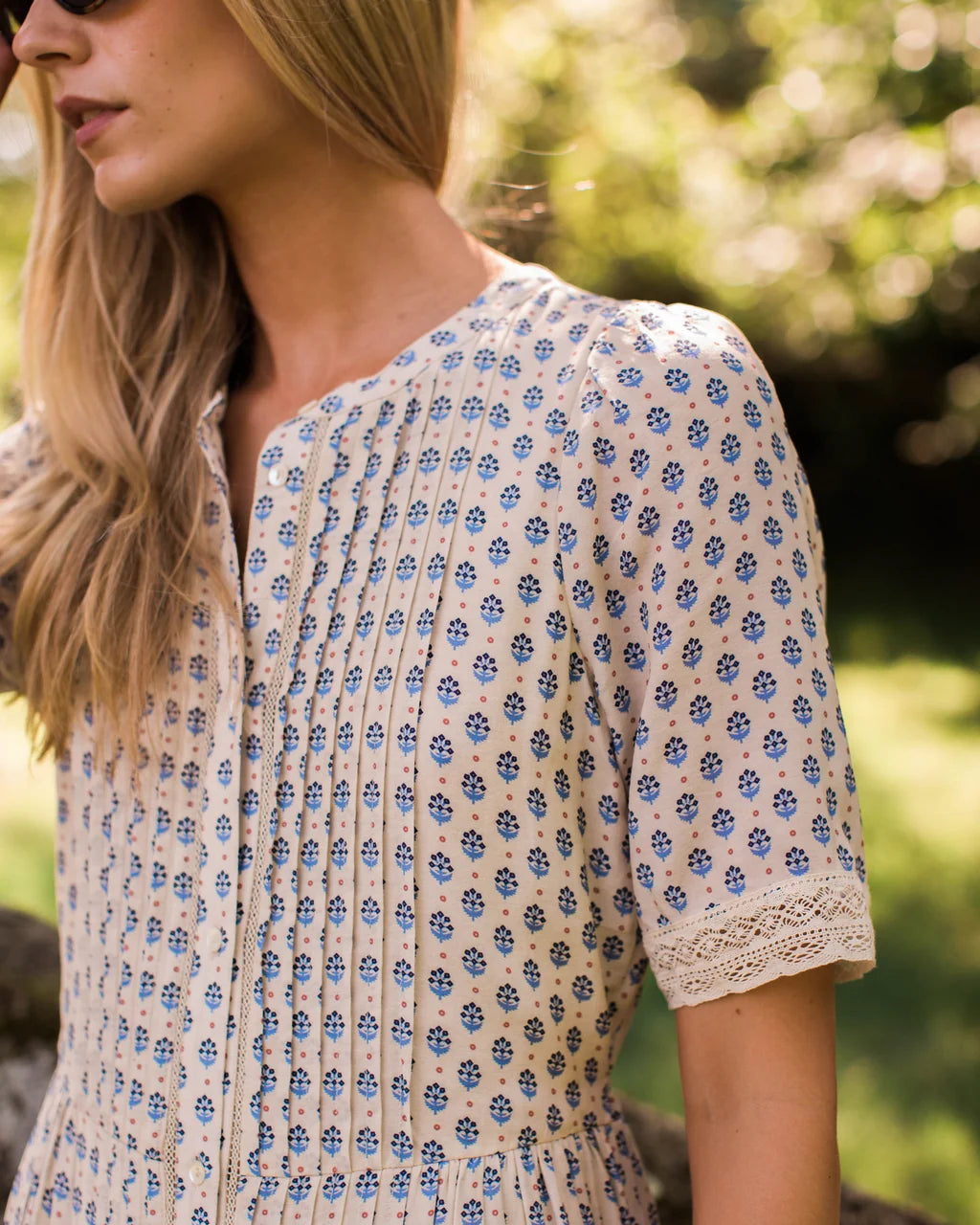 Eve Cotton Midi Dress