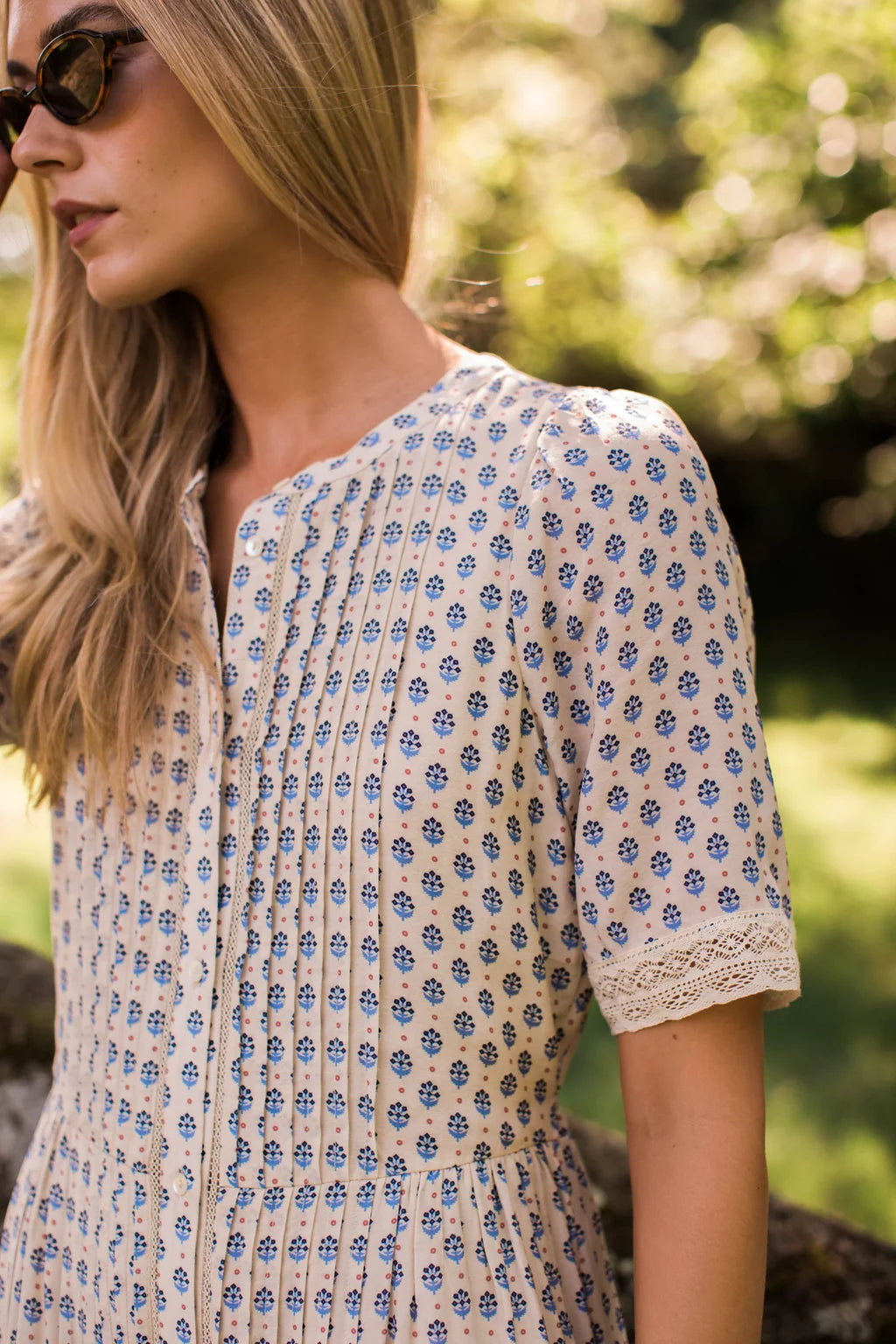 Eve Cotton Midi Dress