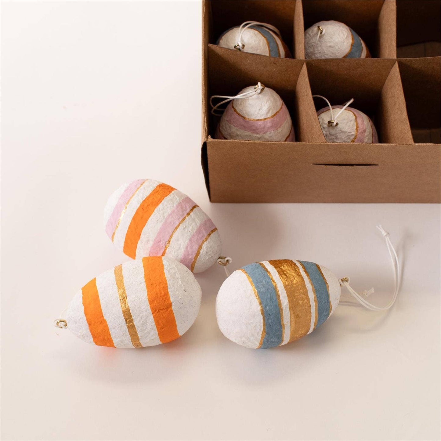 Papier Mache Easter Eggs