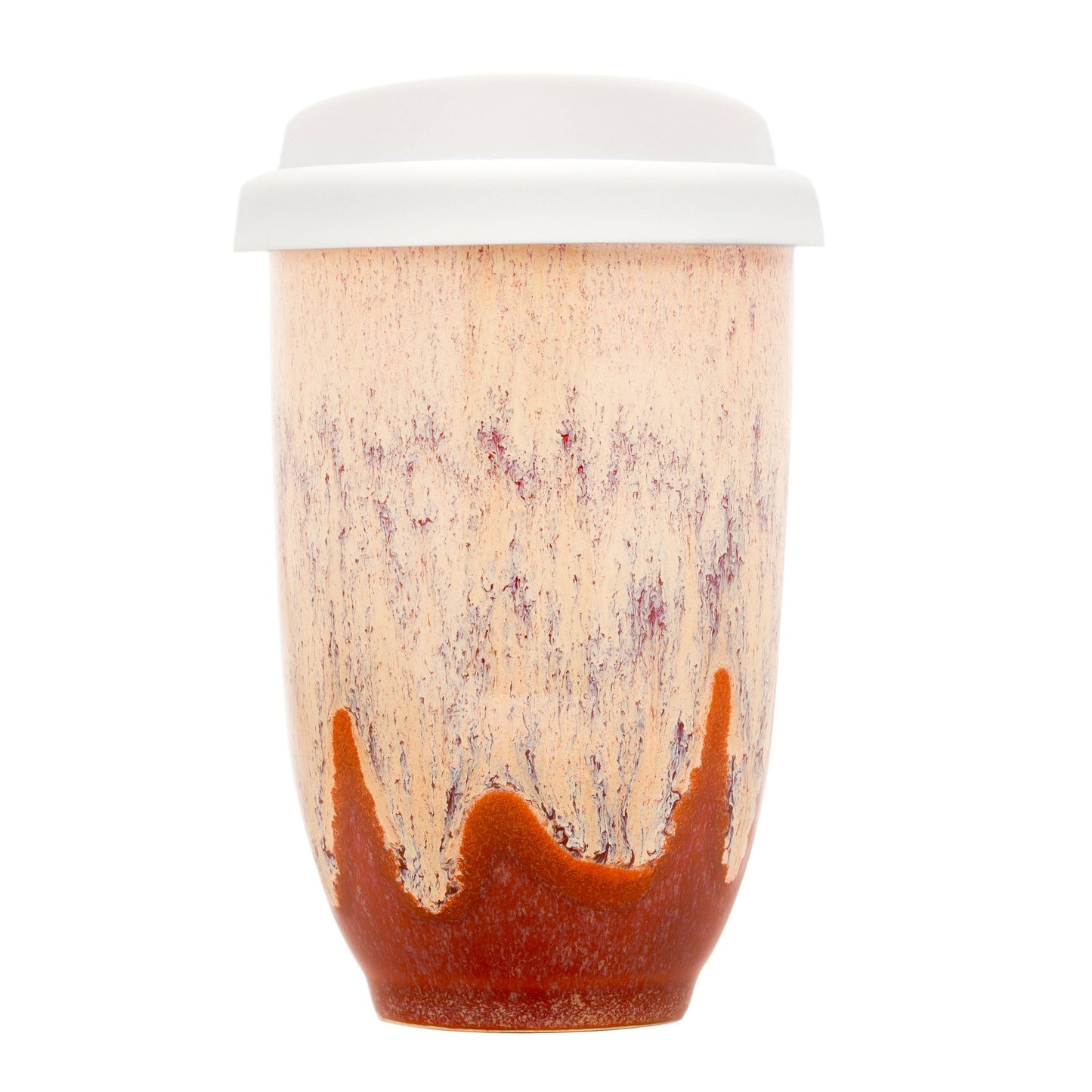 Jupiter Ceramic 12 Oz. Travel Mug with Lid & Sleeve