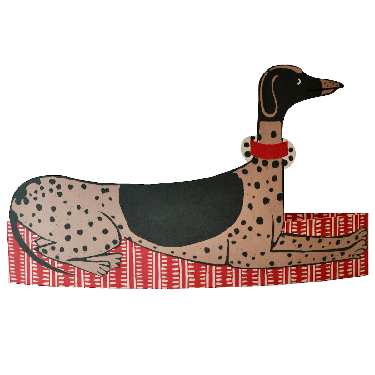 Giant Mantelpiece Menagerie Card: The Dog